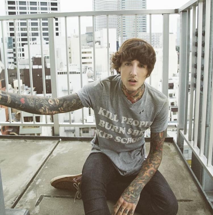 Oli Sykes reveals that he spent time with monks to help battle depression