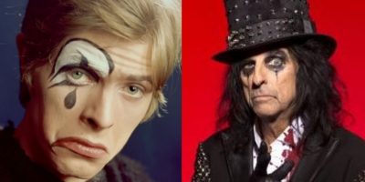 alice cooper and david bowie stage personas
