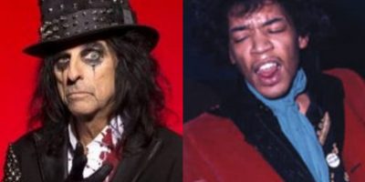 Alice Cooper Jimi Hendrix