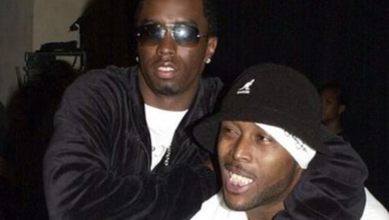Diddy Black Rob's funeral