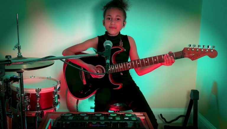 Nandi Bushell covers song by Pixies