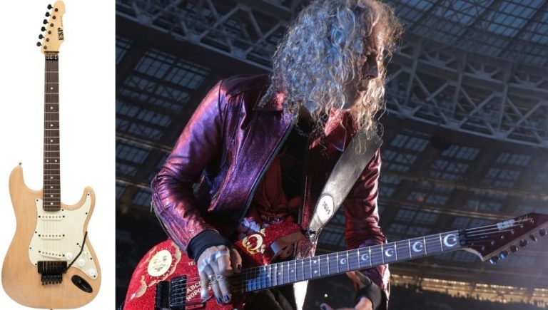 Kirk Hammett is selling his guitar on auction site