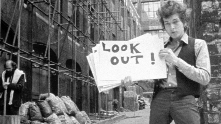Don't Look Back (1967) a Bob Dylan documentary now streaming on Criterion Channel