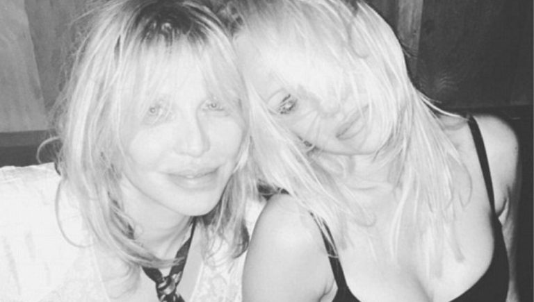 Courtney Love and Pam Anderson