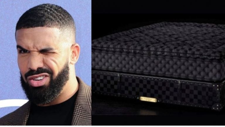 Drake sleeps on a 400k bed made of stingray skin