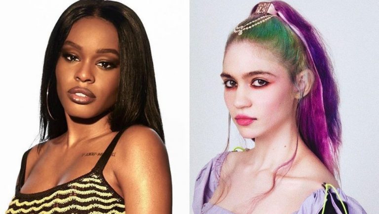 Grimes debuts song about "having to defeat Azaelia Banks"