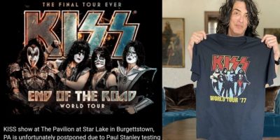 Paul Stanley from KISS has contracted COVID and cancelled an upcoming show