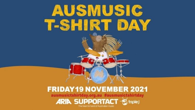 Here's what Aussie muso's are wearing this Ausmusic T-Shirt Day
