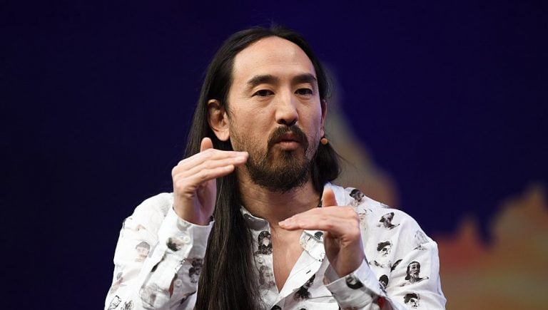 Steve Aoki halts gig to proudly show off his expensive NFT