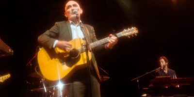 Paul Kelly reminds the Sidney Myer Music Bowl crowd why we've all missed live music so much