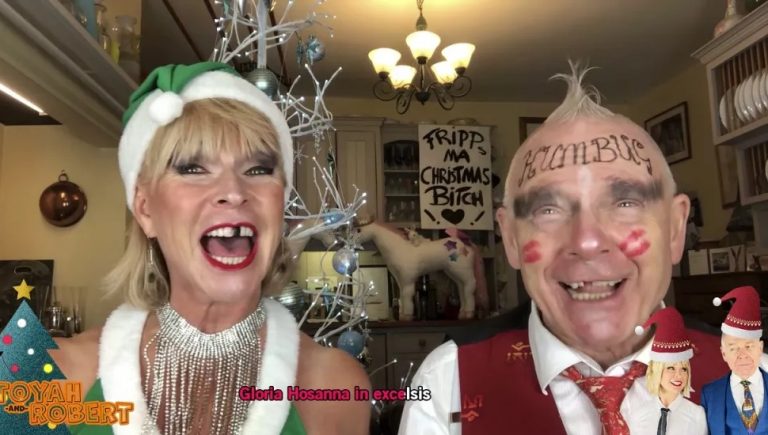 Watch Toyah and Robert Fripp get festive with 'Ding Dong Merrily On High'