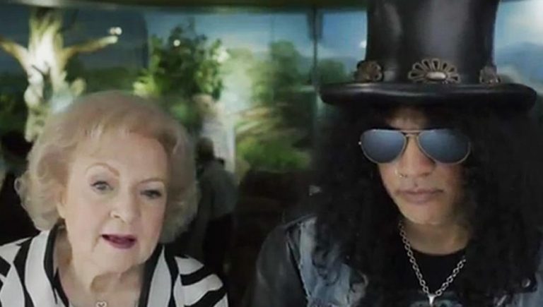 Remembering the time Slash and Betty White advertised an L.A. zoo together