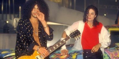 Slash and MJ worked together on a collab