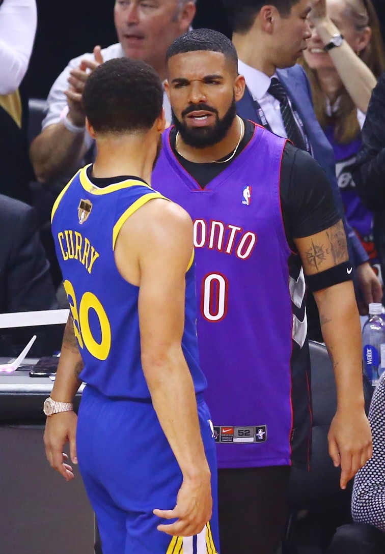 steph curry and Drake