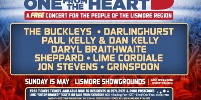 Lime Cordiale, Paul Kelly & more to perform at Lismore benefit concert