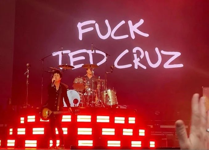 Green Day Ted Cruz