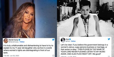 Music industry figures react to Roe Vs Wade