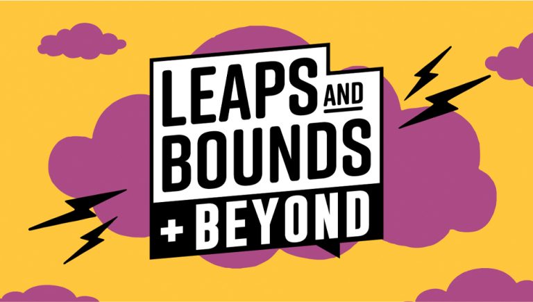 Image of the Leaps And Bounds + BEYOND logo