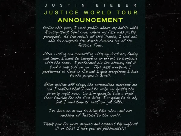 justin bieber justice world tour