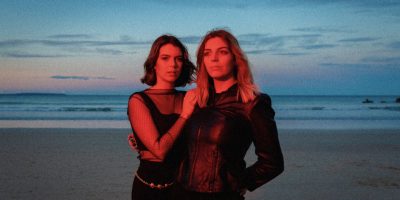 Sisters Grace (left) and Lily Richardson (right) of the Sydney band 'Clews'