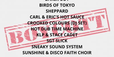 Music fans are being asked to boycott these acts for performing at this year's Melbourne Cup Carnival