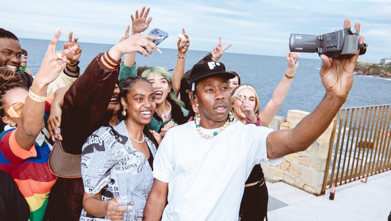 Tyler the Creator at the beach