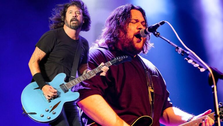 Dave Grohl of Foo Fighters and Wolfgang Van Halen