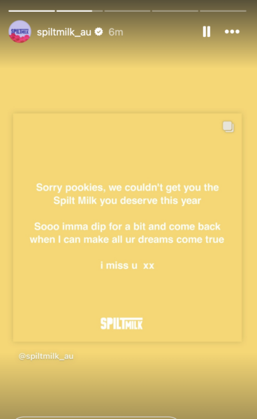 Spilt Milk