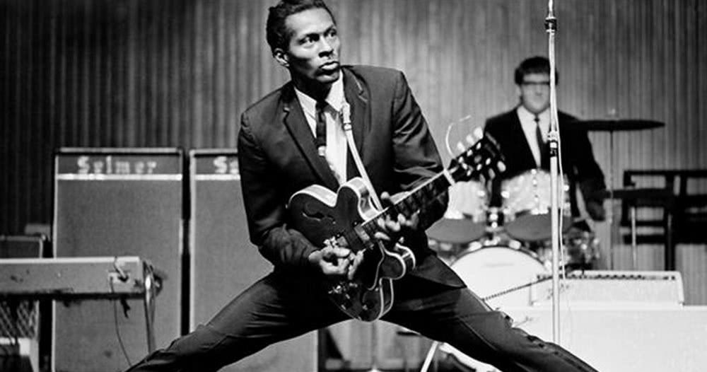 Chuck Berry hit the Aussie charts for the first time ever this week