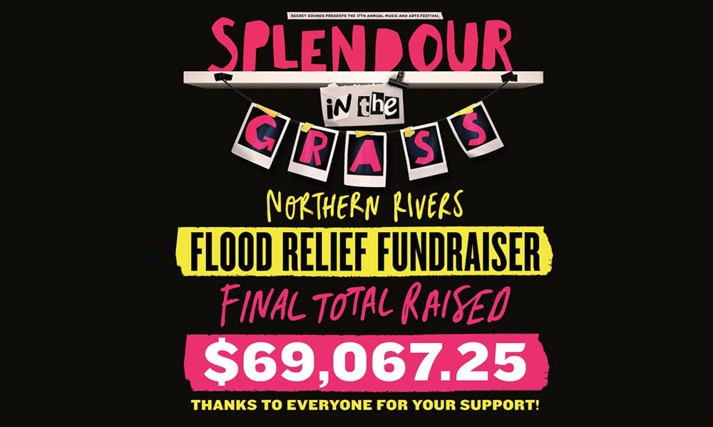 Splendour in the Grass festival raises $70,000 for Cyclone Debbie flood relief
