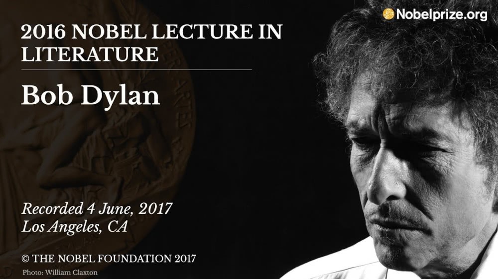Bob Dylan accused of plagiarising his Nobel Prize acceptance speech