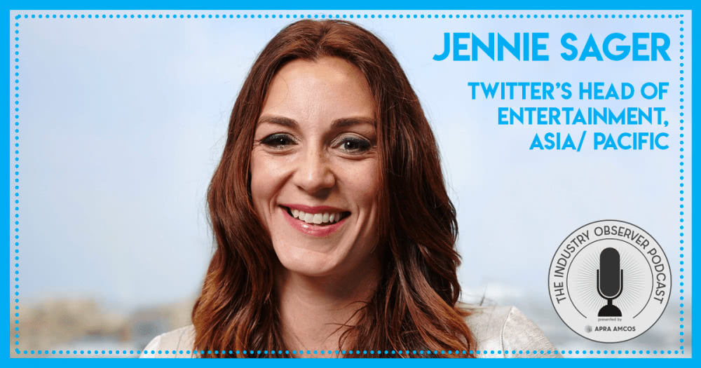 Jennie Sager, Twitter’s Head of Entertainment, Asia Pacific