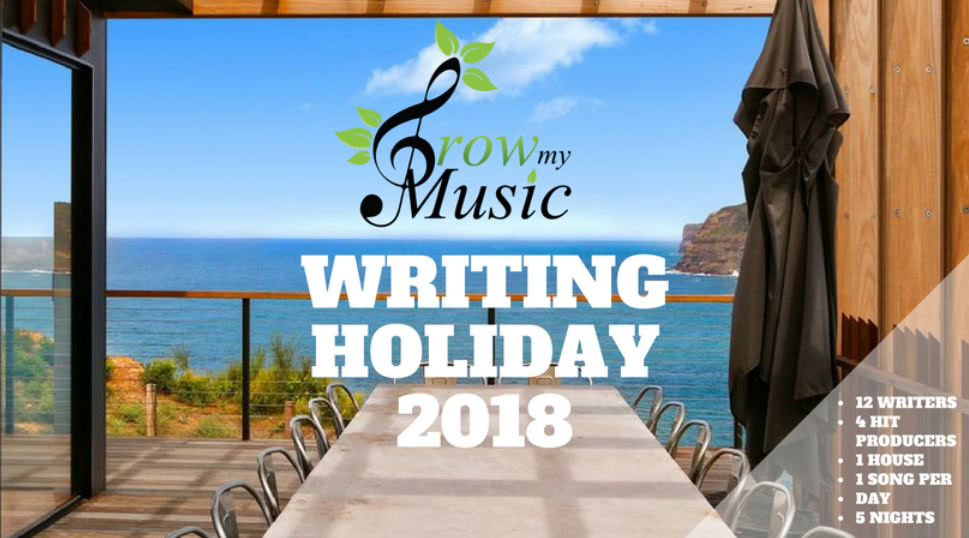 Write your next hit single at the Grow My Music Writing Holiday