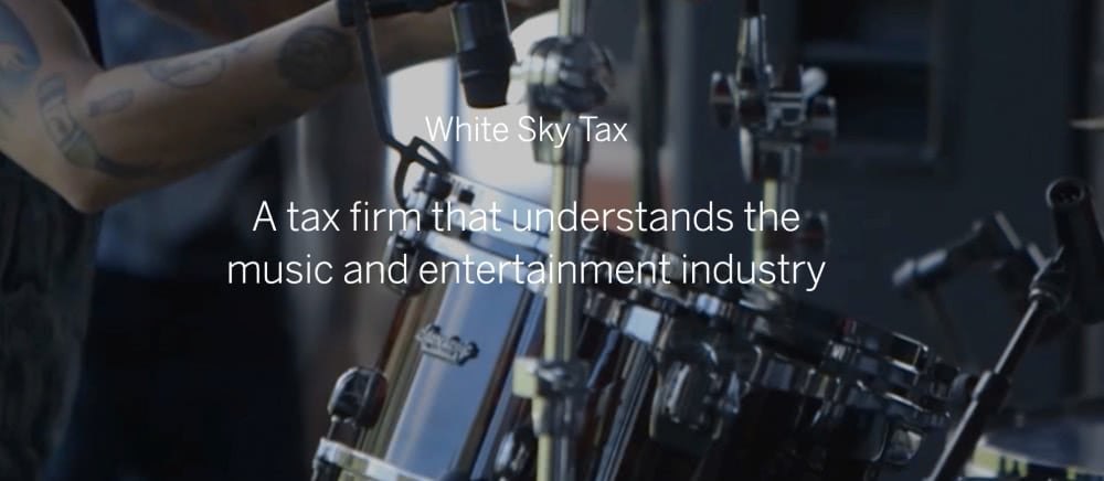 White Sky launches tax division for music industry
