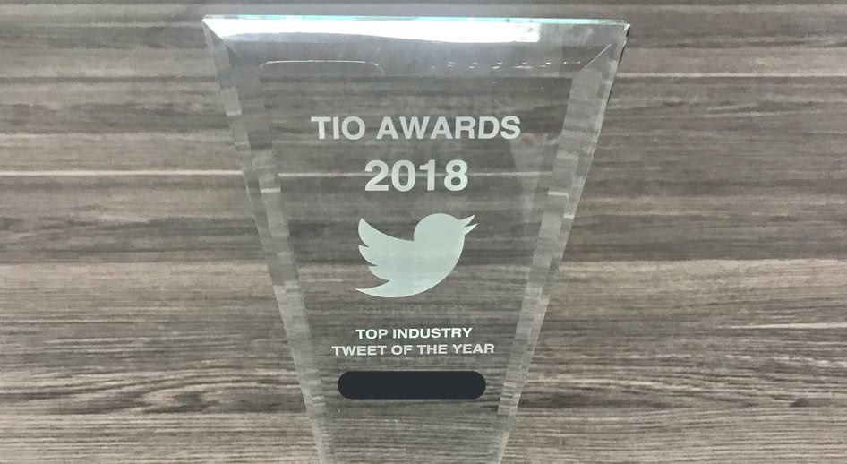 The very best tweets from last night’s #TIOawards