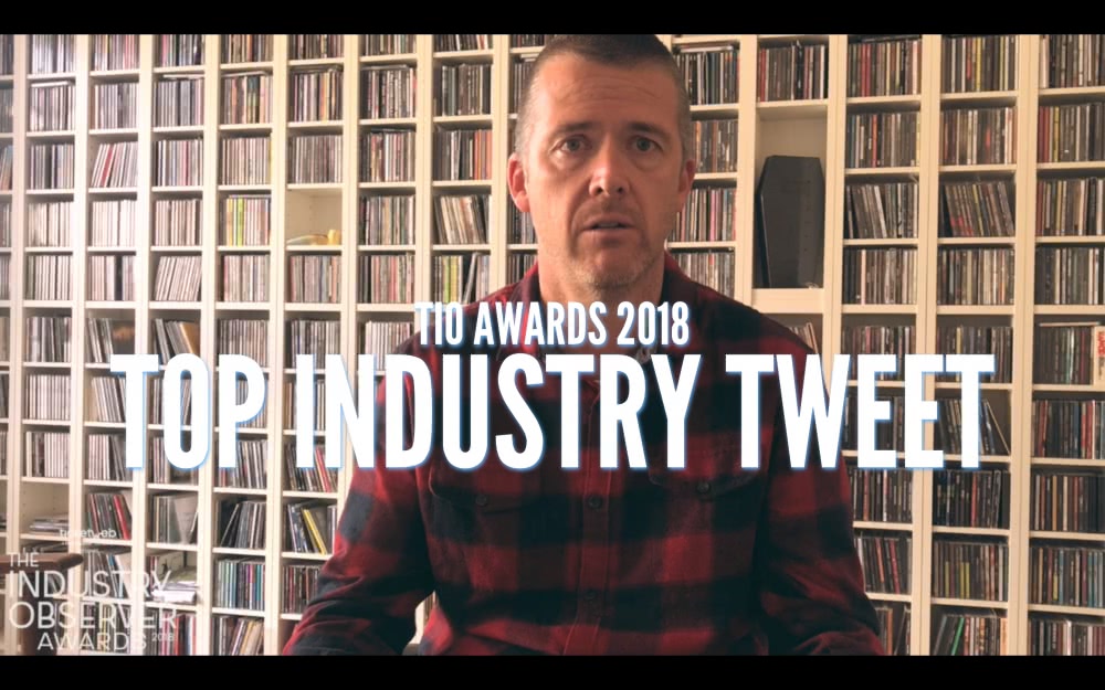 Stu Harvey at #TIOawards: We need to speak honestly about our experiences with mental health