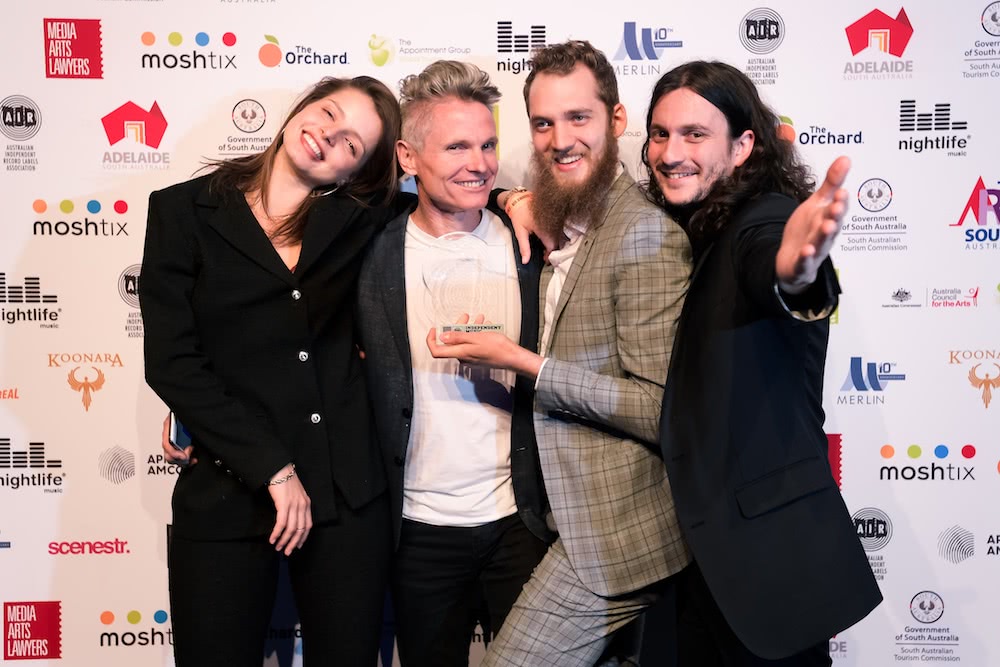 Methyl Ethyl and The Jungle Giants made AIR Awards history last night