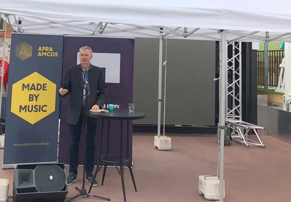 APRA’s Dean Ormston updates on financials, Tony Burke makes rallying call for copyright protection at special Bigsound breakfast