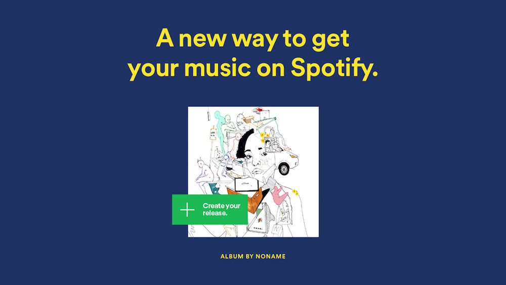 Artists can now upload tracks straight to Spotify, for free