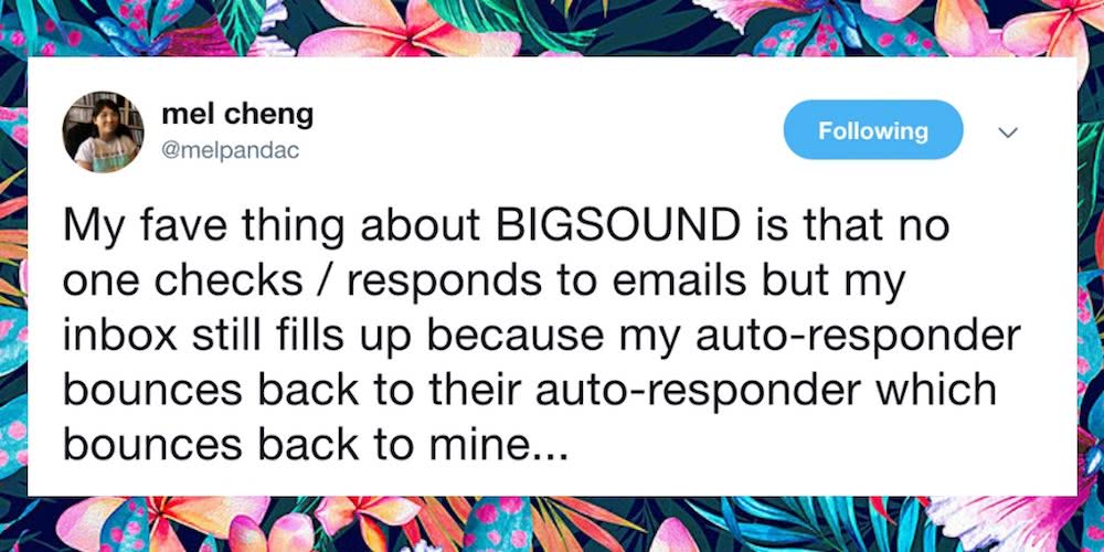 The very best tweets from BIGSOUND 2018