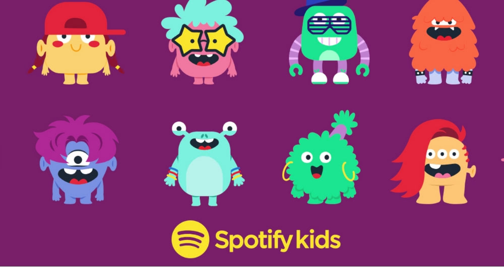 Spotify launches new app for kids