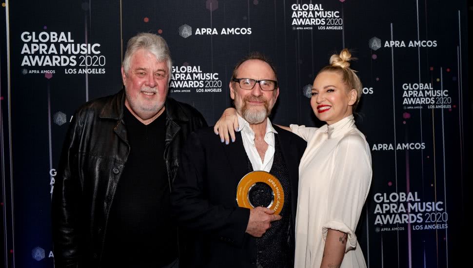 Sarah Aarons, Joel Little and Sia steal the show at inaugural Global APRA Music Awards in LA