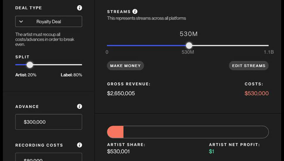 This record deal simulator helps artists navigate the world of label deals