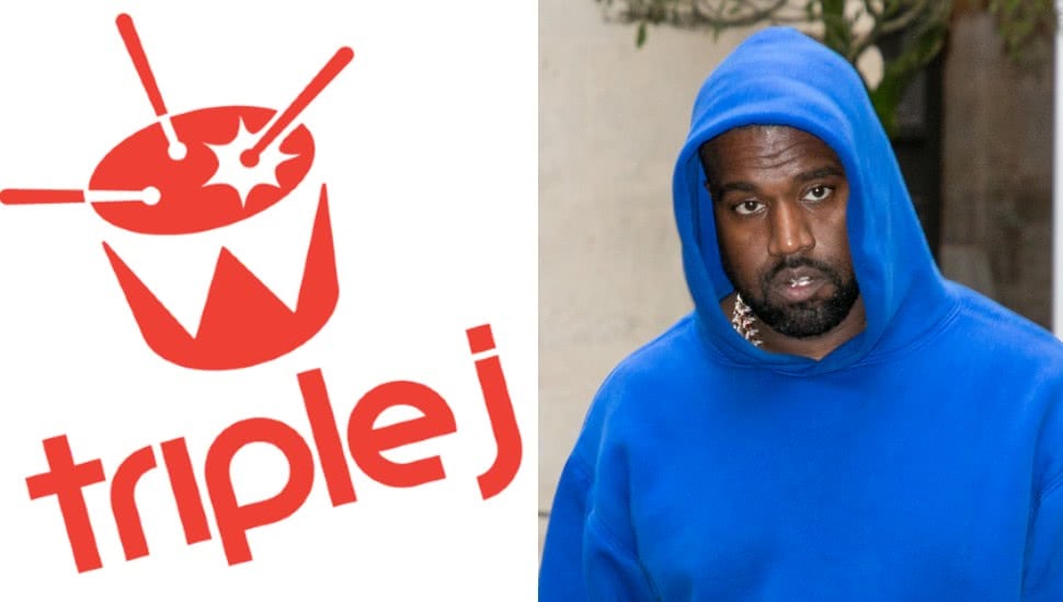 triple j responds to Twitter account ban after retweeting Kanye West