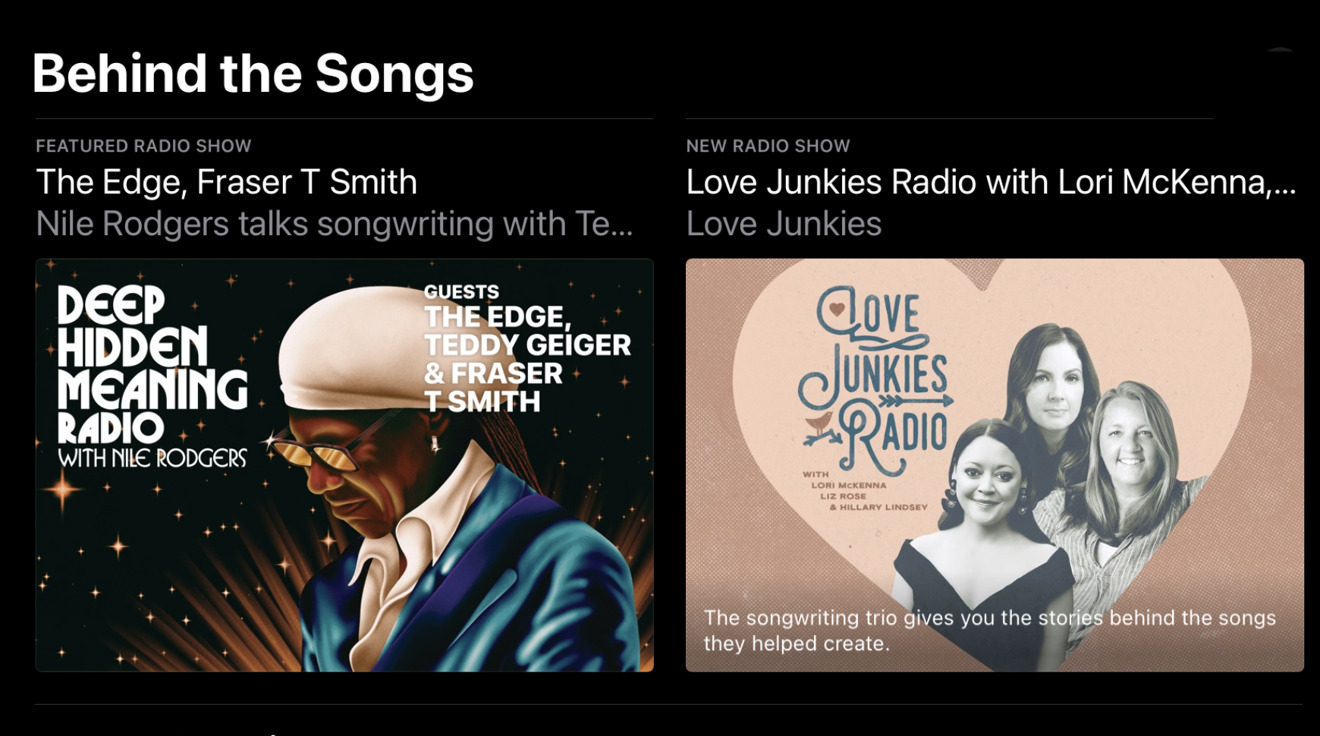 Apple Music’s new Behind the Songs hub to spotlight writers, producers
