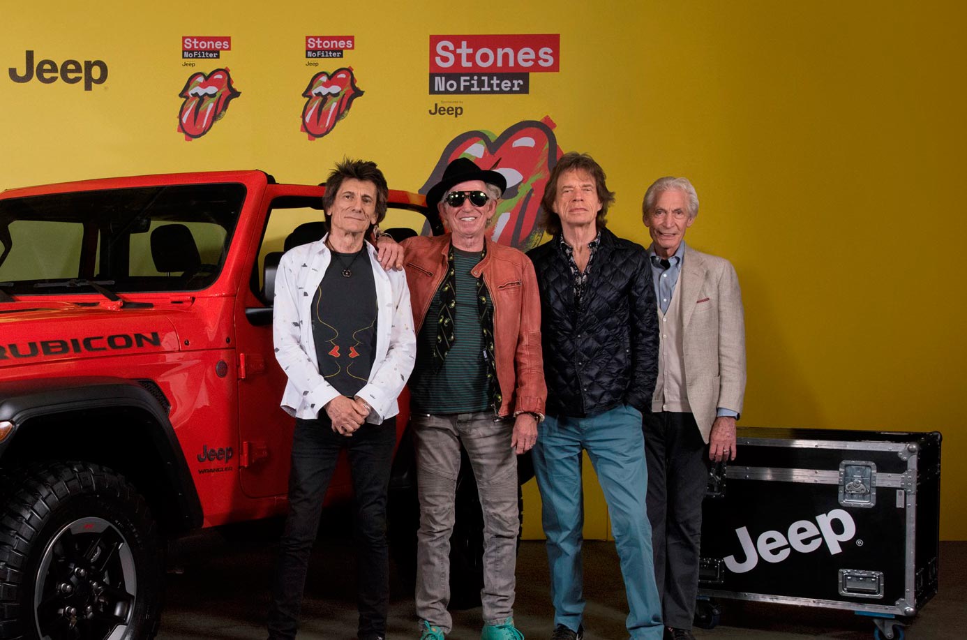 Jeep Wrangler wins big from sponsoring The Rolling Stones’ No Filter tour