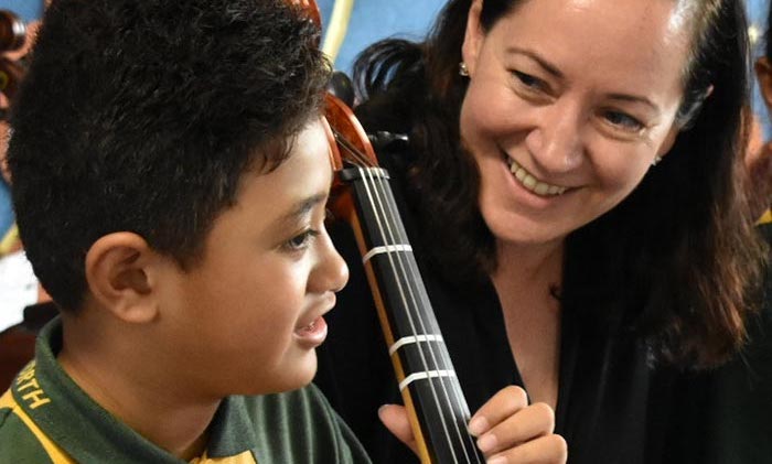 Music education for kids is top of Alberts agenda for next generation