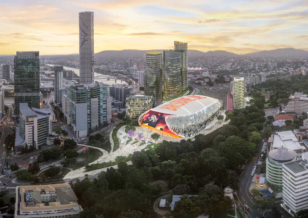 Brisbane Arena, Gabba Rebuild Approved as Government Chips-In $7bn Olympic Funding