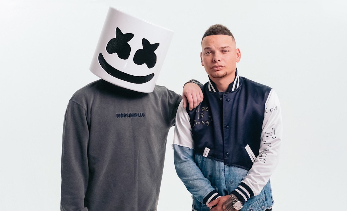 Marshmello & Kane Brown gallop to #1 on the country airplay chart