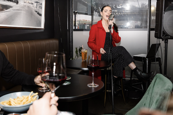 Wine Bar Spotlights Young Female Musicians